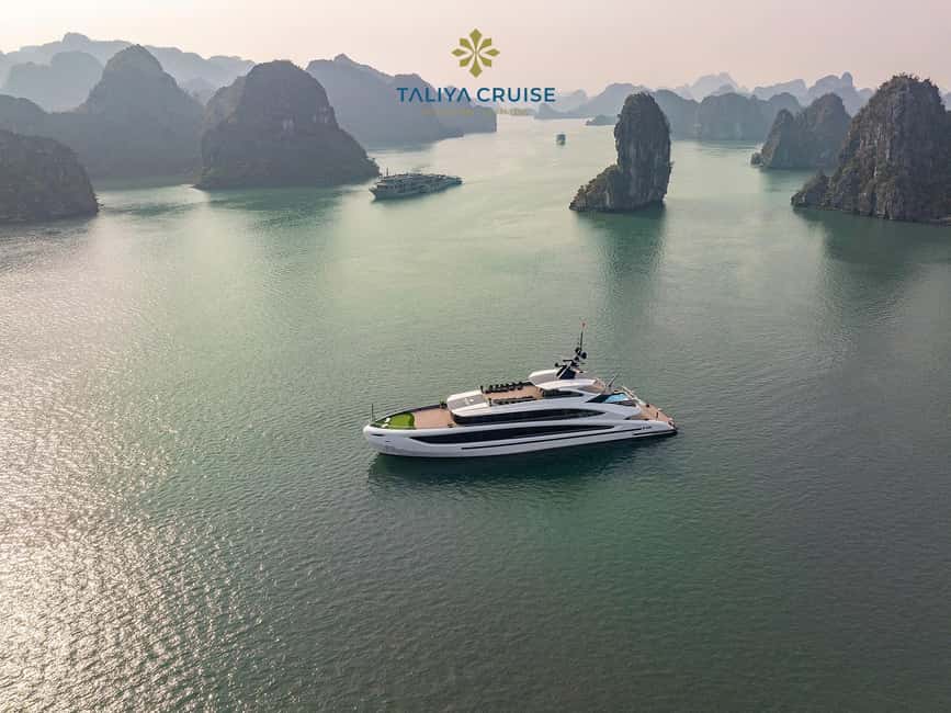 Hanoi: Ha Long Bay/Lan Ha Bay Taliya Day Cruise - A full day from Hanoi to the limestone towers