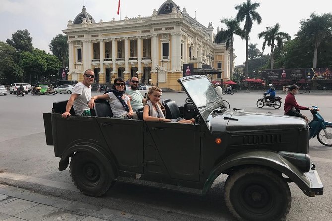 Hanoi Half-day with Food + Fun + Culture By Russian Jeep - The food is a full meal, not a token tasting