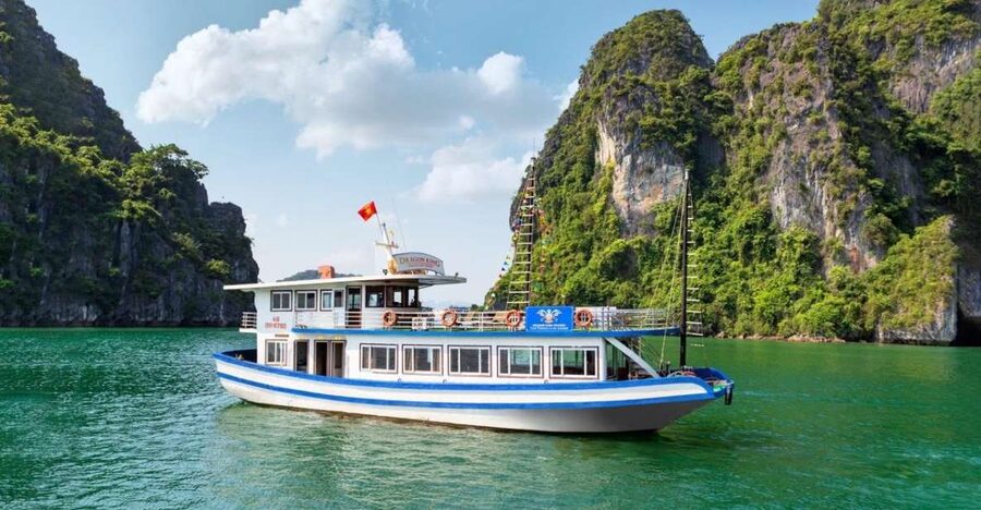 Hanoi: Halong Bay Day Trip with Titop Island, Cave, & Kayak - The road from Hanoi to Tuan Chau Harbor