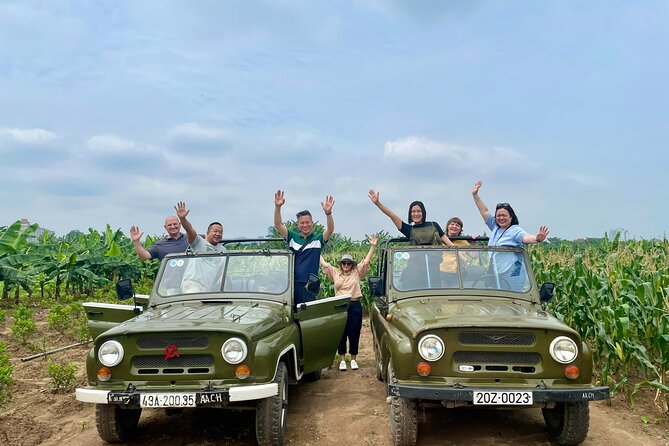 Hanoi Jeep City Highlight, Backstreet, Train Street, Countryside - Walking along Train Street