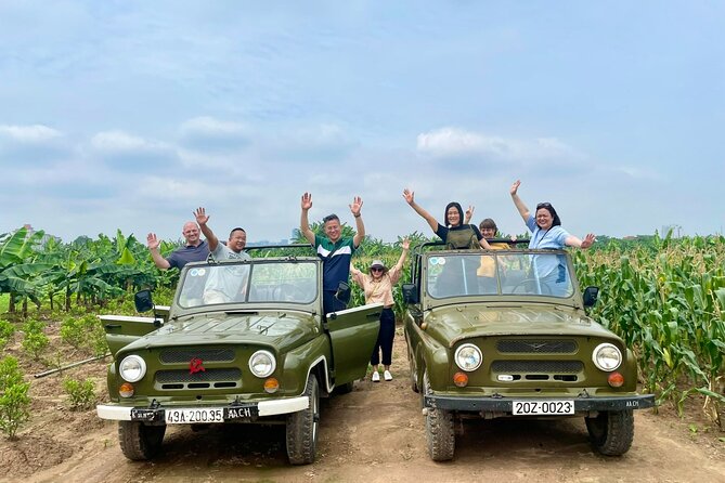 Hanoi Jeep City Highlight, Backstreet, Train Street, Countryside - Ba Dinh Square and Hanoi’s public history