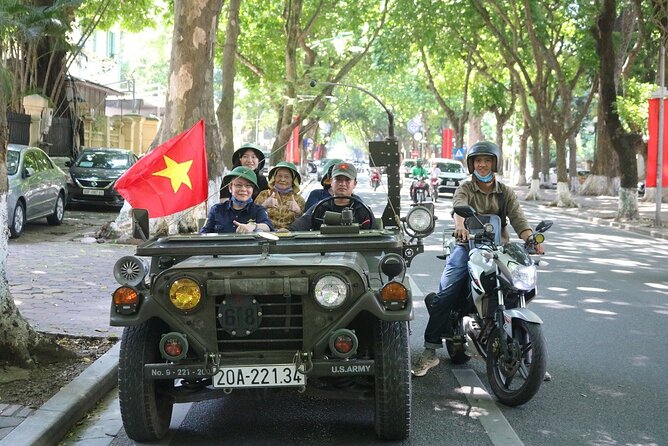 Hanoi Jeep City Tour combine Countryside Train Street, Hidden Gem - Key points at a glance