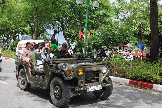 Hanoi Jeep City Tour combine Countryside Train Street, Hidden Gem - Temples, monuments, lakes, and broad avenues