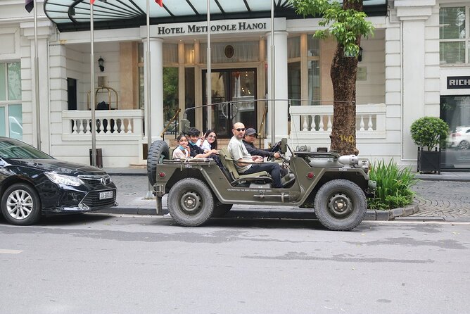 Hanoi Jeep City Tour combine Countryside Train Street, Hidden Gem - Local food and the included lunch