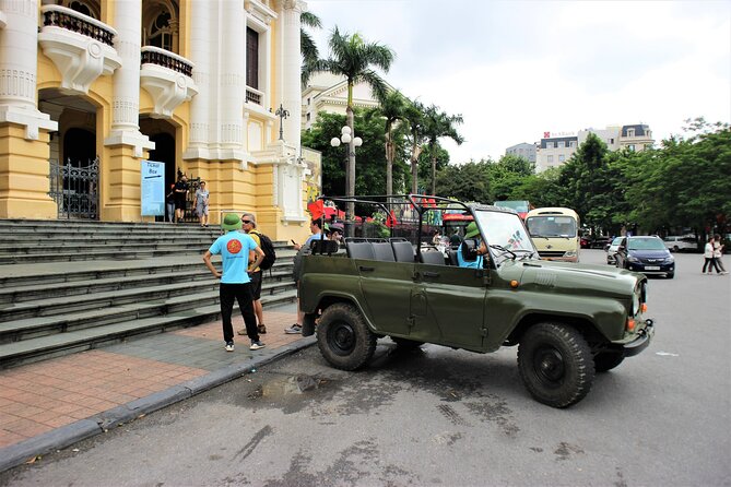 Hanoi Jeep Foodie Tours Led By Women - Ba Dinh Square and the evening ceremony