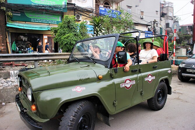 Hanoi Jeep Foodie Tours Led By Women - Starting at the Old Quarter and Train Street