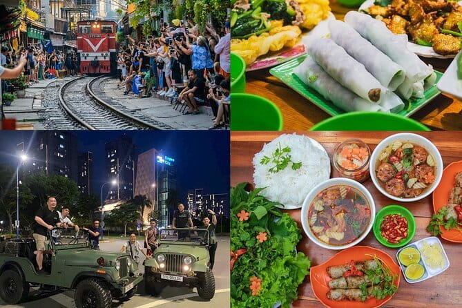 Hanoi Jeep Night Street Foodie Tour, Train Street and Egg Coffee - Why a Jeep is a smart way to see Hanoi at night