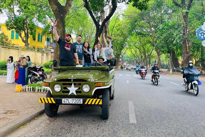 Hanoi Jeep Tour: Red River Countryside+ Backstreet+ Train-street - West Lake, Truc Bach Lake, and Hanoi’s quieter edges