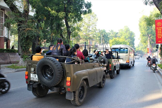 Hanoi Jeep Tours Led By Women: City & Red River Half Day - West Lake and a glass of Bia Hoi