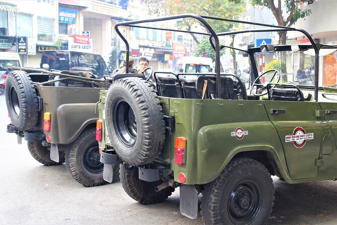 Hanoi Jeep Tours Led By Women: Hanoi City Jeep Tours - Starting near Hom Market