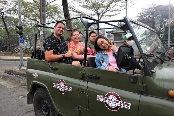 Hanoi Jeep Tours Led By Women: Hanoi City Jeep Tours Half Day - West Lake brings a quieter half hour