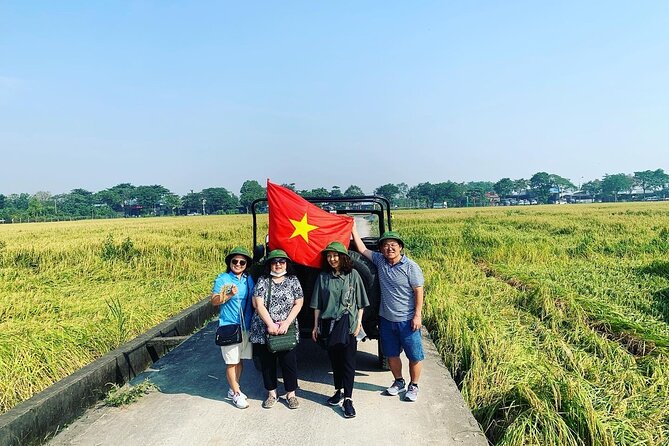 Hanoi Jeep Tours Led By Women: Hanoi Countryside By Legend Jeep - Leaving Hanoi for the Red River villages