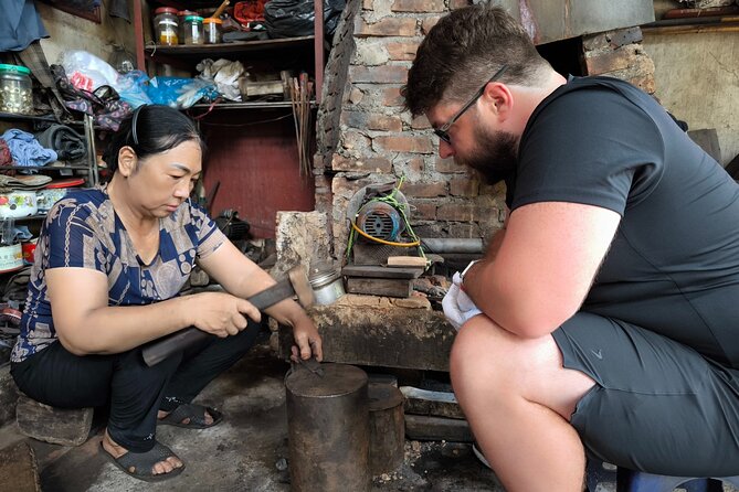 Hanoi Knife Making Traditional Workshop - Grinding and the family’s secret wash