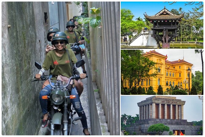 Hanoi Motorbike Tour: Hanoi HIGHTLIGHTS & HIDDEN GEMS - The Temple of Literature in 40 minutes
