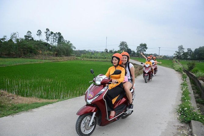 Hanoi Motorbike Tours Led By Women: Hanoi Outskirts & Rural Life - Rice paddies, dirt roads, and Co Loa Citadel