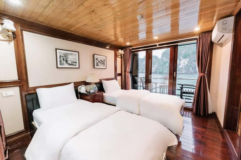 Hanoi/Ninh Binh: 2-Day Lan Ha Bay & Cat Ba with Small Cruise - Kayaking at Dark and Bright Cave or Ba Trai Dao Beach