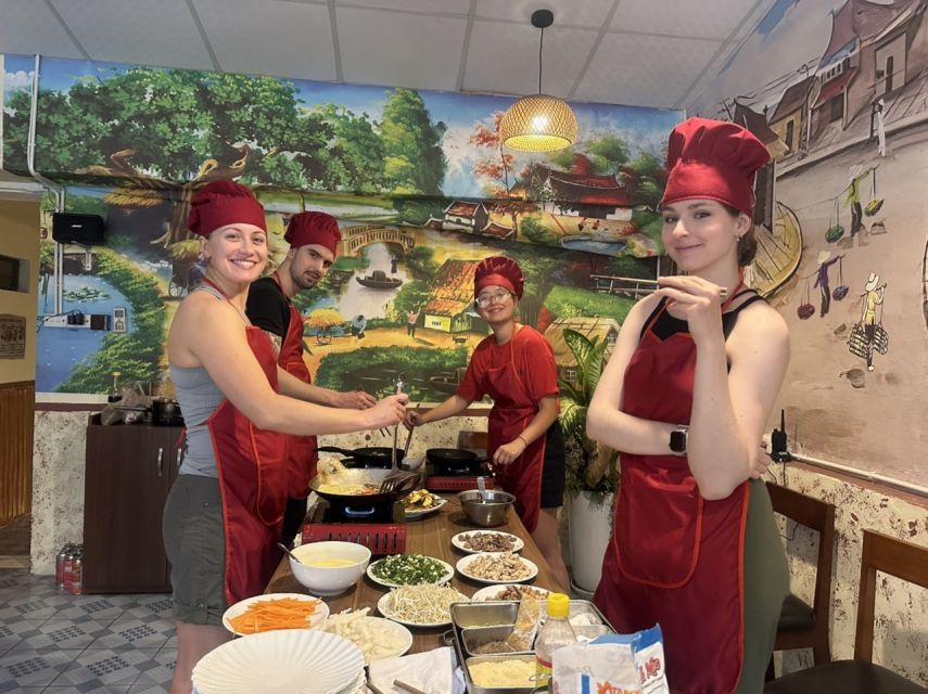 Hanoi: Old Quarter Market Tour and Cooking Class with Meal - From Hoang’s red panels to Hanoi’s local market