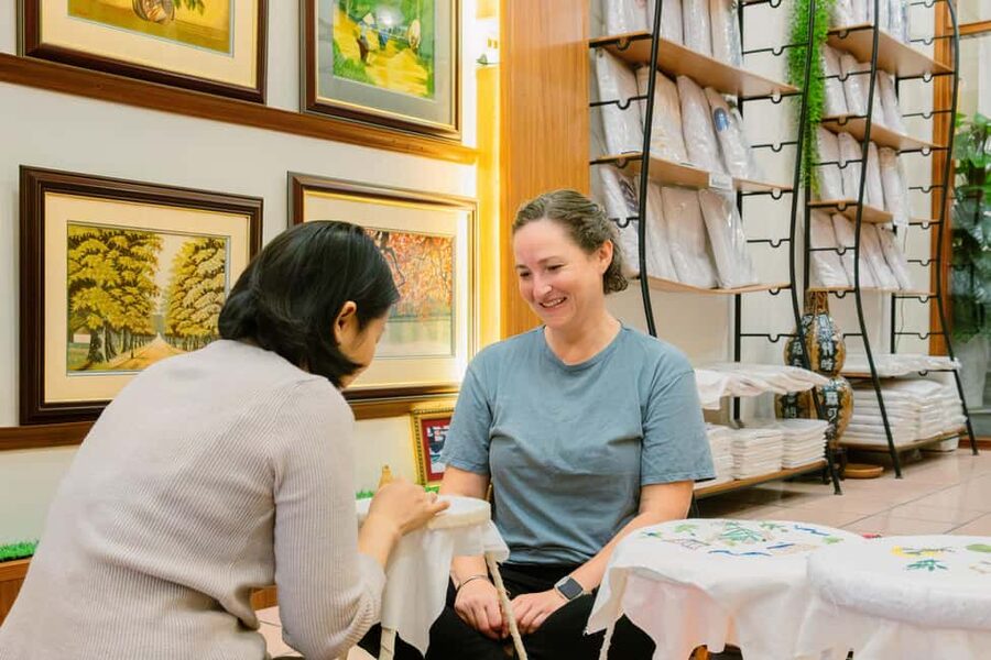 Hanoi's Heritage: Embroidery Workshop in Ancient House - Who should book this Hanoi activity