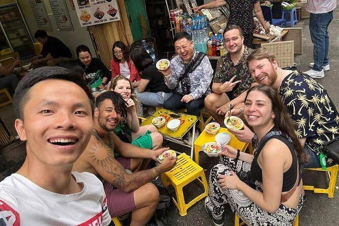 Hanoi Street Food Tour with egg coffee making - Making egg coffee in a local café