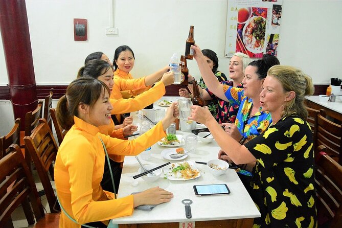Hanoi Vespa Food Tours Led By Women - Ba Dinh Square and the Ngu Xa food stop