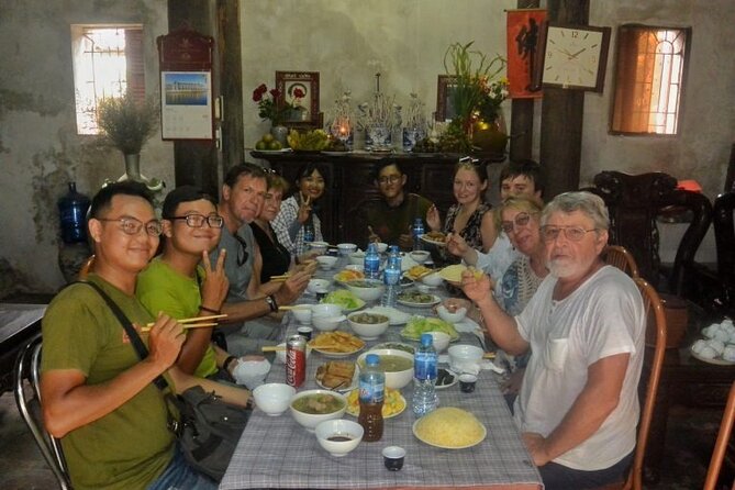 Hanoi Vespa Tours: Food + Culture + Fun on Army Vespa - The café meal and what to expect from the food