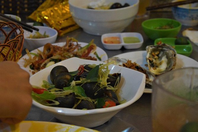 Hanoi Vespa Tours: Hanoi After Dark Vespa Food Tours - Seafood and the ride toward Tay Ho