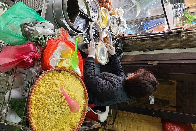 Hanoi Walking Street Food Tour with Train Street - Walking from food stops to Train Street