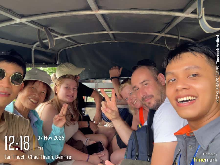 HCM: Authentic Mekong Delta - Boat, TukTuk, Khot Cake Making - Honey, fruit, and the grapefruit orchard