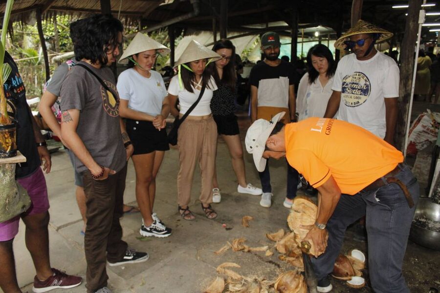 HCM: Mekong Delta, My Tho & Ben Tre Coconut Village - Ben Tre turns coconut into the main theme