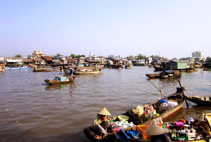 HCMC: Cai Rang Floating Market & Mekong Delta Private Tour - Cai Rang before the heat of the day
