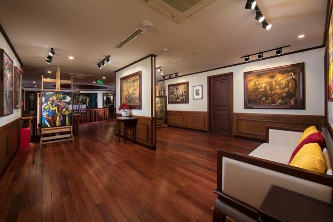 Heritage Cruises Best Luxury Cruise to Halong and Lan Ha Bay 2D1N - Day one: boarding, lunch, and the move toward Lan Ha Bay