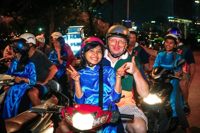 Ho Chi Minh Night Tour by Motorbikes with Female Rider | KissTour - The ride itself: exciting, useful, and not for everyone