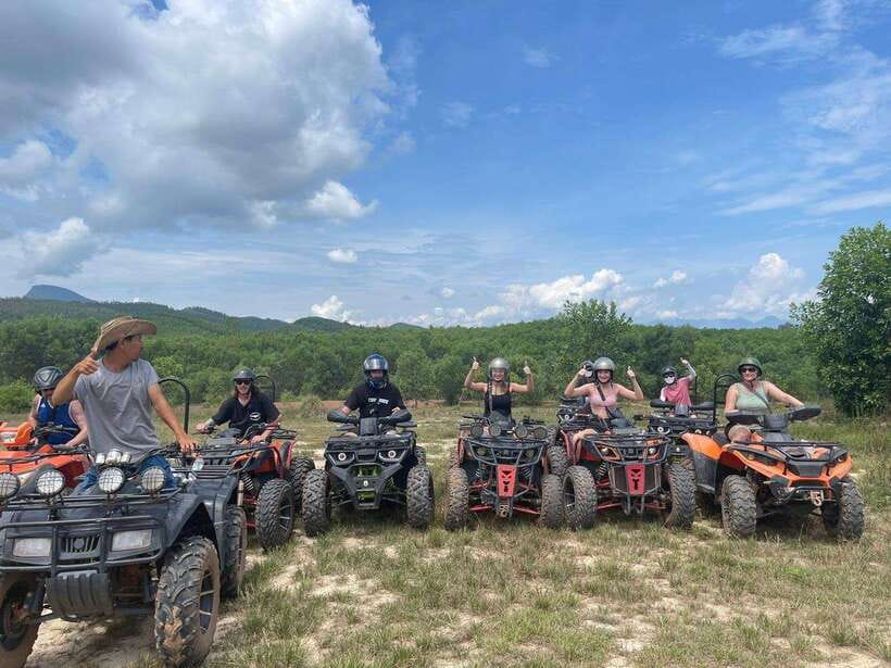 Hoi An: ATV Quad Bike Adventure and BBQ Feast - Rice paddies, villages, and muddy jungle paths