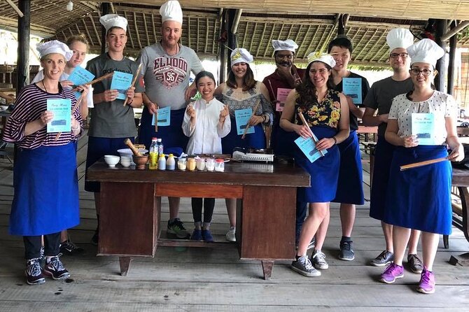 Hoi An: Bay Mau Eco Cooking Tour - A bamboo boat through Bay Mau Coconut Forest