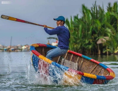 Coconut Basket Boat Ride by Hangcoconut