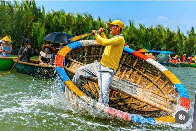 Hoi An: Coconut Basket Boat Ride by Hangcoconut - My recommendation: book it for fun, not solitude