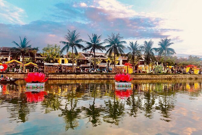 Hoi an Coconut Boat & Hoi an Ancient Town(Option Marble Mountain) - A four-hour route from Da Nang to Hoi An
