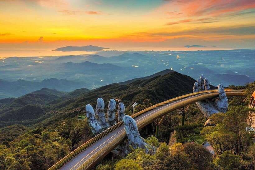 Hoi An/Da Nang: Golden Bridge , My Son Sanctuary & Marble Mt - Ba Na Hills and the famous Golden Bridge