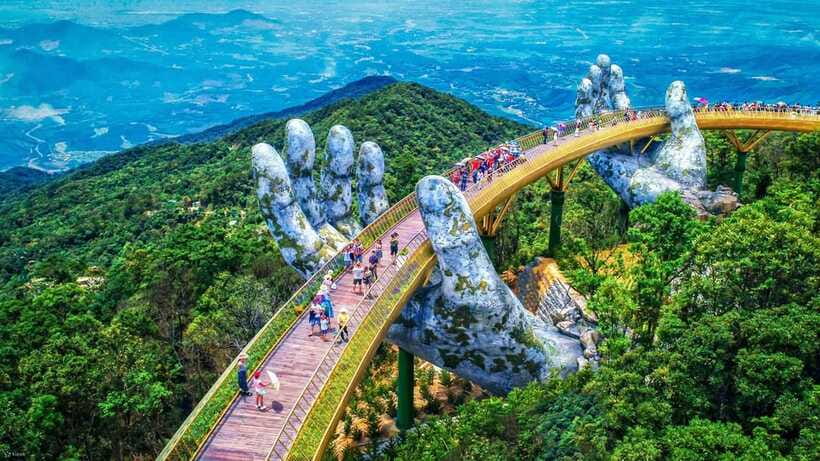 Hoi An/Da Nang: Golden Bridge , My Son Sanctuary & Marble Mt - The real cost at $15 per person