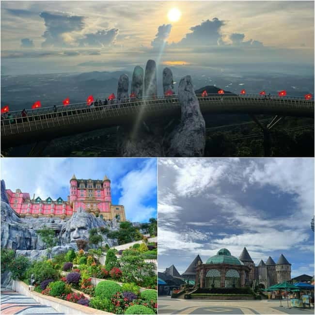 Hoi An / Da Nang to Ba Na Hills Day Trip with Golden Bridge - Golden Bridge, gardens, and Linh Ung Pagoda