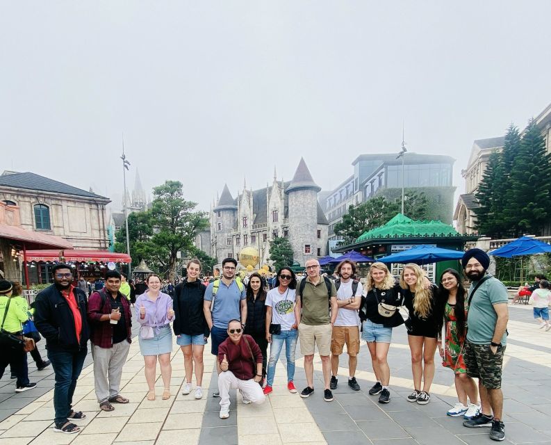 Hoi An/Danang: Bana Hills and Golden Bridge Small Group Tour - French Village and the second cable-car section