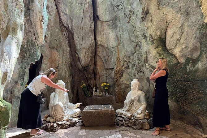 Hoi An/DaNang : Private Trip to Marble Mountain & Lady Buddha - Lady Buddha and Linh Ung Pagoda on Son Tra Peninsula