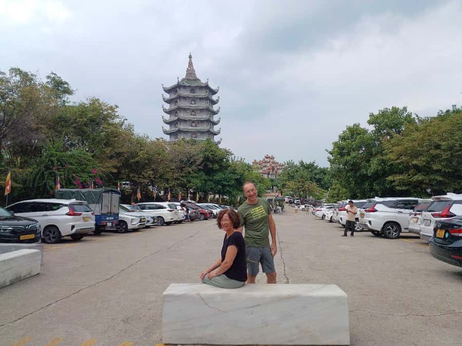 Hoi An: Golden Bridge, Marble Mt, & Lady Buddha Private Trip - Marble Mountains, stairs, caves, and shrines
