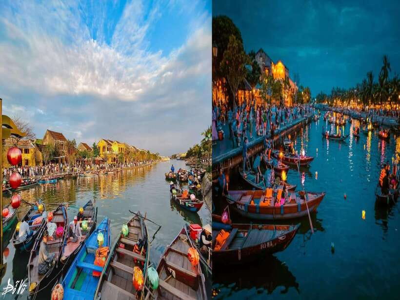 Hoi An : Lantern Boat Trip & Release Lantern - Making a wish and releasing the flower lantern