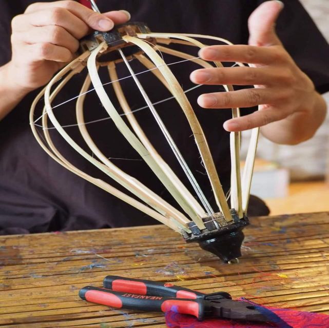 Hoi An: Local Foldable Lantern-Making Class with Locals - Choosing the shape, fabric, and tassel