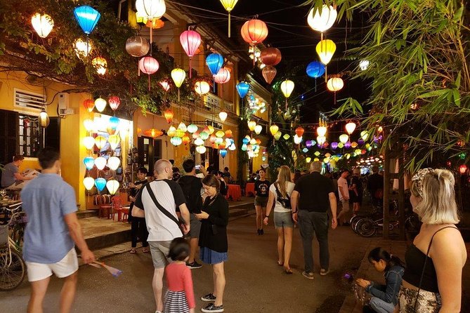 Hoi An Night Market with Hoi an walking Tour , Colourful Lanterns, Boat Ride - Lantern streets and the night market