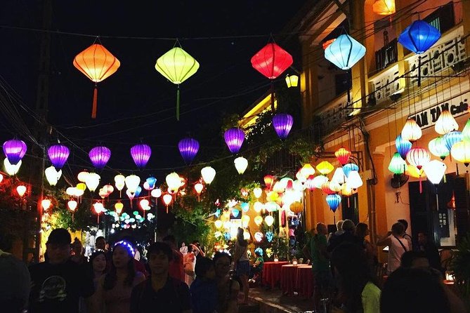 Hoi An Night Market with Hoi an walking Tour , Colourful Lanterns, Boat Ride - What the $85 price really buys