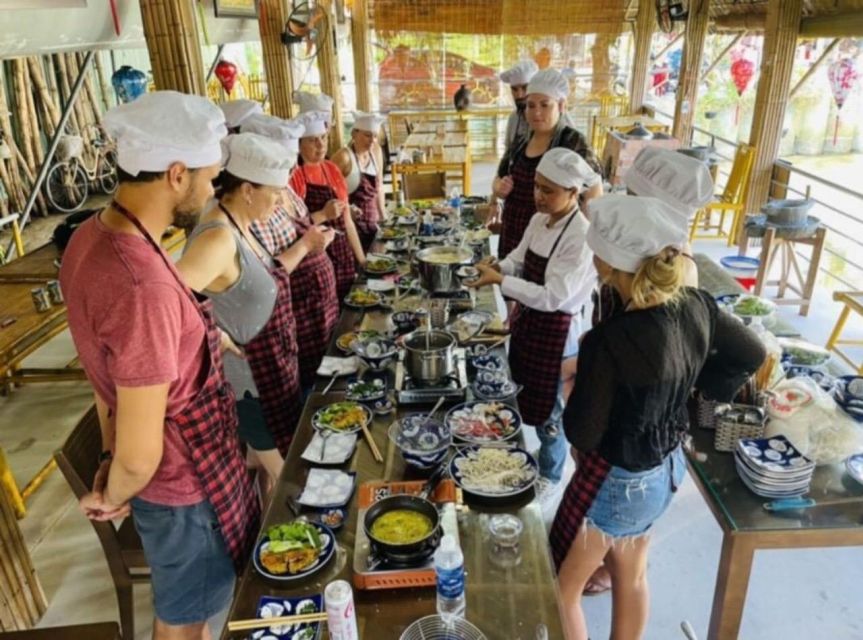 Hoi An : Vegetarian Cooking Class W Optional Coconut Village - Eating the meal you prepared