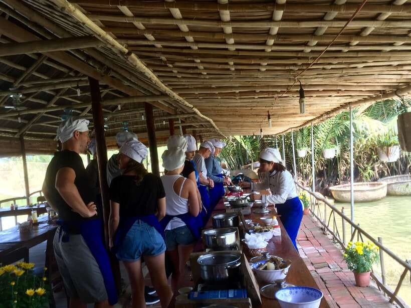 Hoian/Danang: Eco Cooking Class, Cruise Trip, Basket Boat - Small details that make the day easier