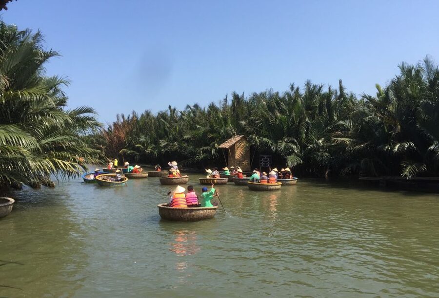 Hoian/Danang: Eco Cooking Class, Cruise Trip, Basket Boat - Rice paper and rice milk turn cooking into a lesson